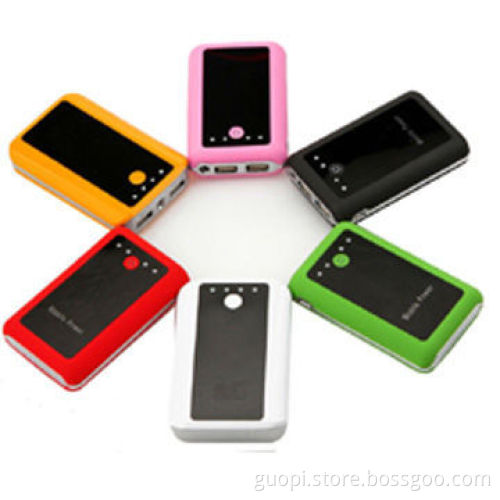 6600mAh double USB port power bank, energy-saving